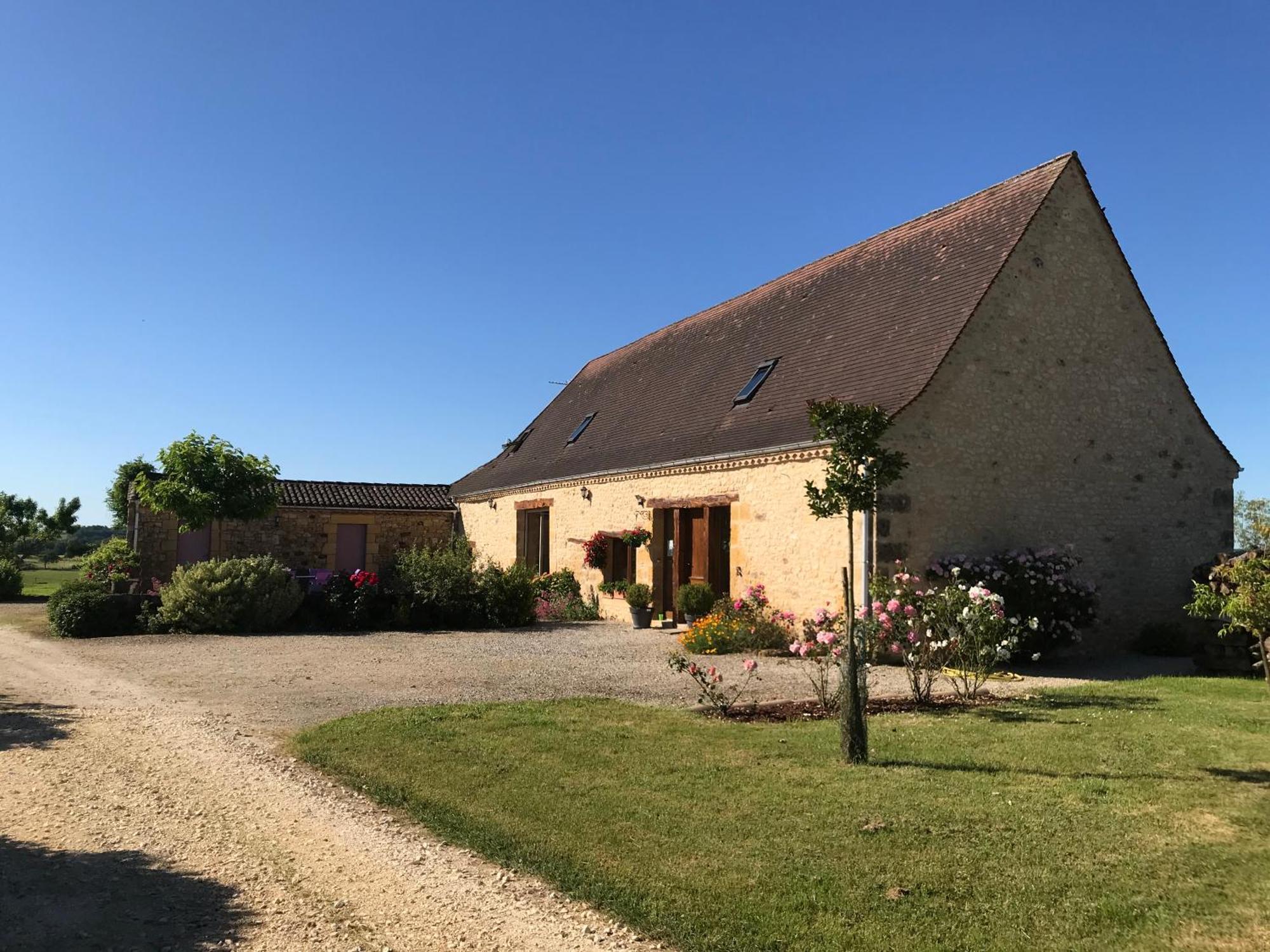 Chambre D'Hotes La Ferme De La Croix. Saint-Avit-Senieur Екстер'єр фото