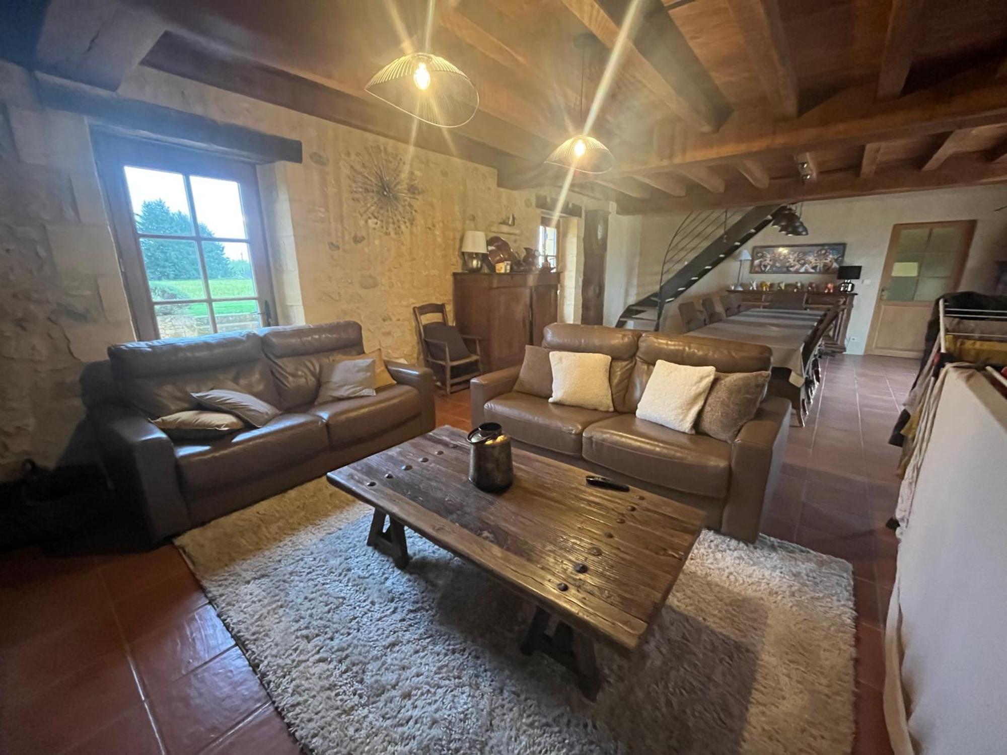 Chambre D'Hotes La Ferme De La Croix. Saint-Avit-Senieur Екстер'єр фото